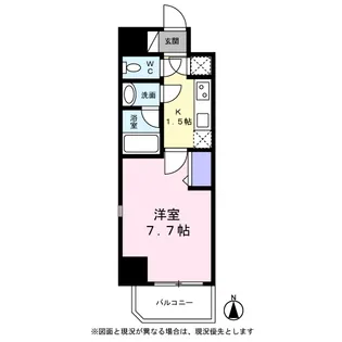 メゾン・ド・グランピエール並木【0701号室】の間取り
