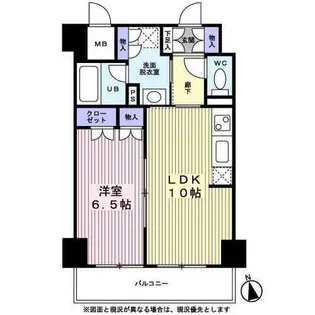 プライムゲート【0202号室】の間取り