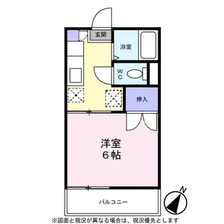 フォーブル幕張Ⅱ【0211号室】の間取り