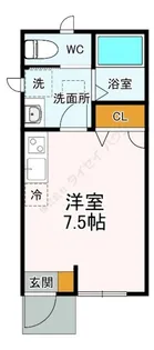 Up・T.D【0101号室】の間取り