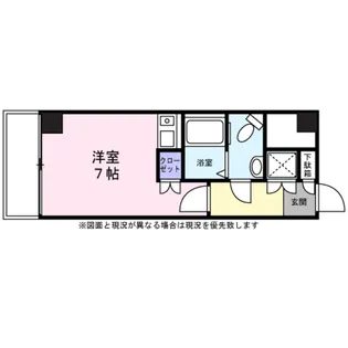 菊名フラット【0302号室】の間取り