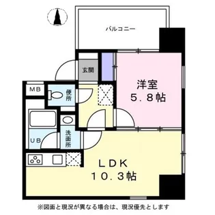 東亜建設第12ビル【0406号室】の間取り