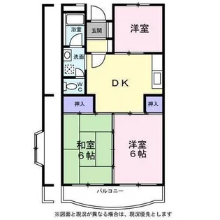 アビタシオンISHIDA【0107号室】の間取り
