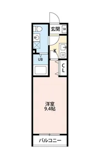 ミリアビタViVi【0205号室】の間取り
