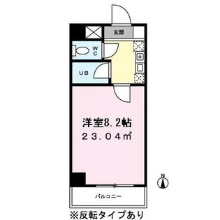 NT COURT【0701号室】の間取り