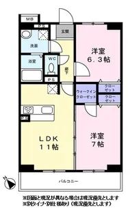 ファミーリェ希望ヶ丘 A棟【0306号室】の間取り