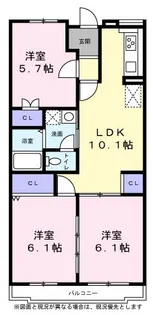 サニーコートAOKI【0213号室】の間取り
