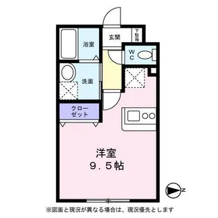 ル・エスト・フォンテーヌ【0203号室】の間取り