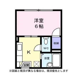 三和ハウス【0102号室】の間取り