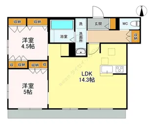 プレシア錦が丘【0101号室】の間取り