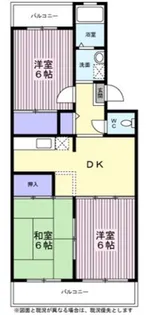 3DKの間取り画像