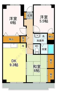 ソイ・コート幕張【0105号室】の間取り
