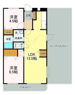 Mille Grande【0401号室】の間取り