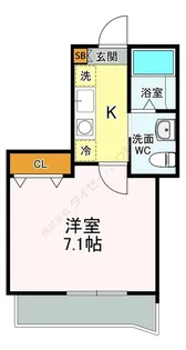 ピアンタ鬼越【0202号室】の間取り
