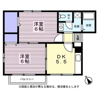つぐみハウス【0202号室】の間取り