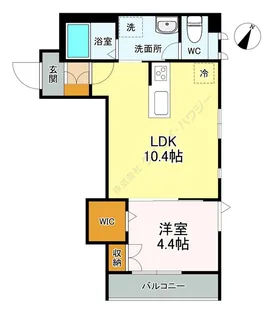 アベニール川口【3階】の間取り