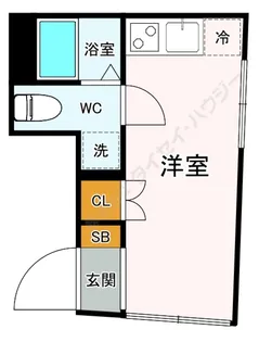 The Residential浅草【0402号室】の間取り