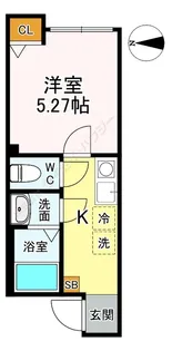 ライブリー上板橋【0302号室】の間取り