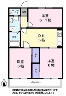 アムールキタイ【0102号室】の間取り