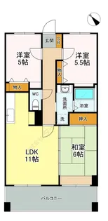 リビエール本郷【0503号室】の間取り