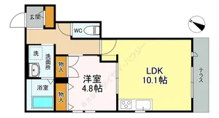Luminous Court【1階】の間取り