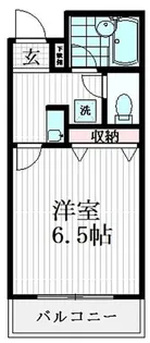 LiLi Mukaihara【0103号室】の間取り