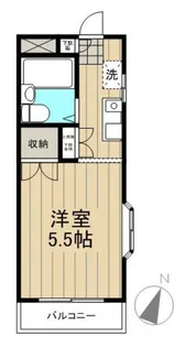フォートレス五月台【0201号室】の間取り