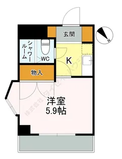 エリア練馬旭町【0301号室】の間取り