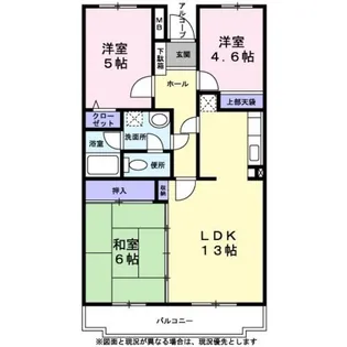 レジデンス青山【0105号室】の間取り