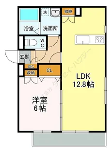 REZERV【0202号室】の間取り