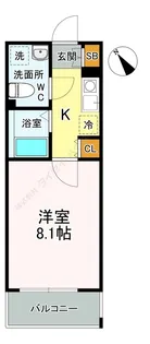 ドエル・ミョウセイ【0307号室】の間取り