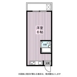 シェブロン第2ビル【0202号室】の間取り