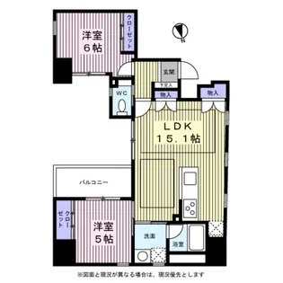 M永岡マンション【1003号室】の間取り