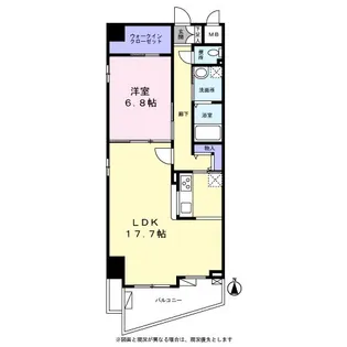 めぞん桜こまち【0203号室】の間取り