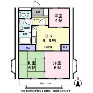 3DKの間取り画像