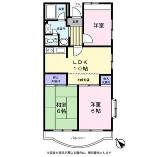 プルニエ・ドミール【0201号室】の間取り