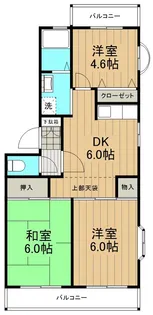 セ・ラ・ブール湘南【0101号室】の間取り