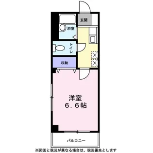 ANN’S HOUSE【0201号室】の間取り
