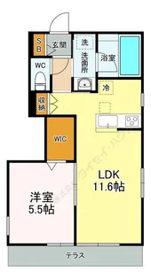 Lino元町【1階】の間取り