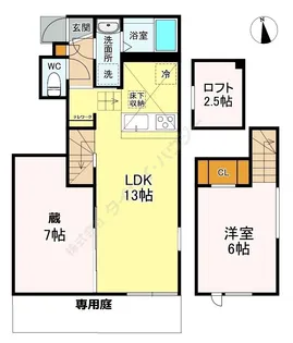 Richesse Yokohama【0103号室】の間取り