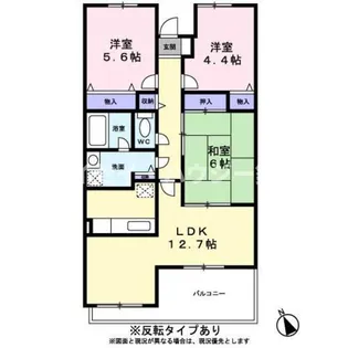 アメニティー・なかにし【0108号室】の間取り