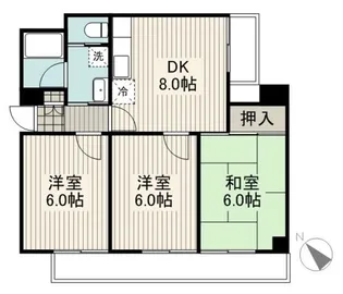 NKスクエア【2階】の間取り