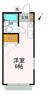 さくら荘【0201号室】の間取り