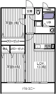 ドリーム15【0305号室】の間取り