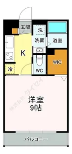 マレアガーデン新横浜B棟【0303号室】の間取り