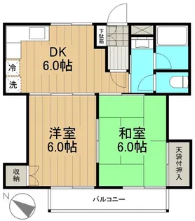 ファーストメゾン【1階】の間取り