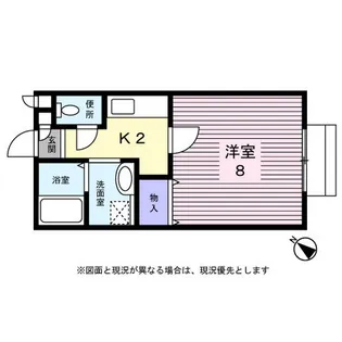 セゾンコート【0102号室】の間取り