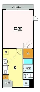 クオリティライフ優【0206号室】の間取り