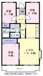 ベルドミール・K【0203号室】の間取り