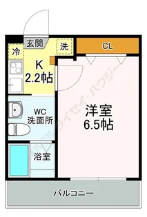 ザドチェスター【0203号室】の間取り
